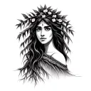 mother willow tree from Pocahontas tattoo design idea