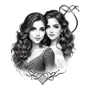 Dorothy, Katelyn, Adele infinity sign tattoo design idea