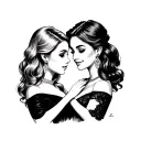 Dorothy, Katelyn, Adele infinity sign tattoo design idea