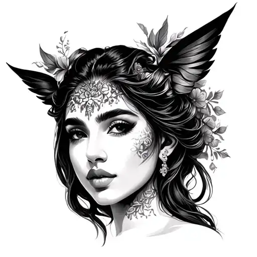 Shivani tattoo design idea