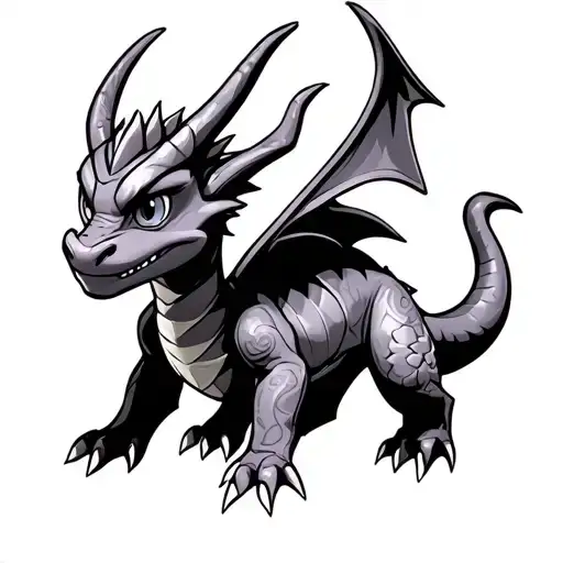 Spyro tattoo design idea