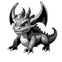 Spyro tattoo design idea