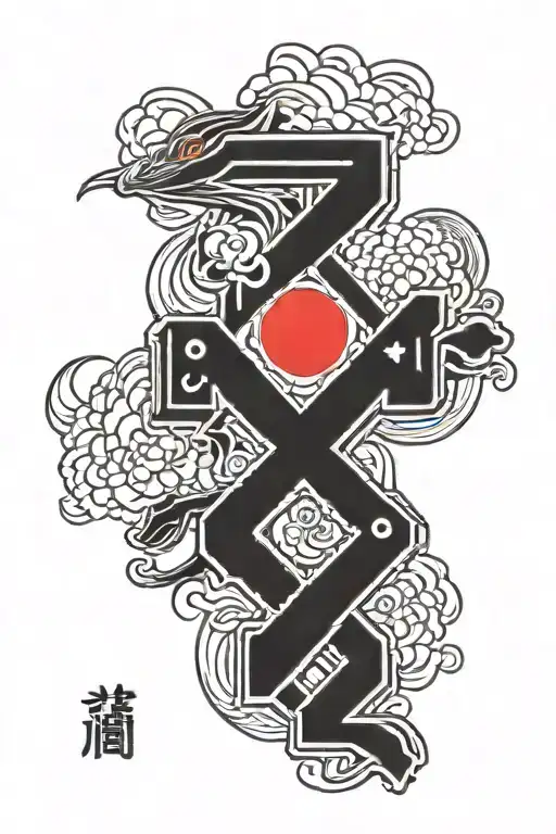 anything related to hieroglyphs tattoo design idea