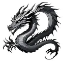 dragon under boob tattoo tattoo design idea