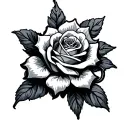 Ankle Chain tattoo design idea