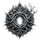 ERD Tree, Malenia, Elden Ring, Runes tattoo design idea