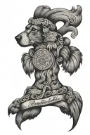 I'm A Newfoundlander Born And Bread tattoo design idea