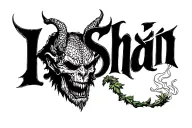 "Ka’Shain" Demon smoking weed tattoo design idea