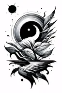 renewable energy tattoo abstract tattoo design idea