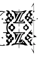 louis vuitton pattern inspired tattoo design idea