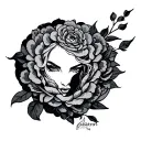 Oubaitori tattoo design idea