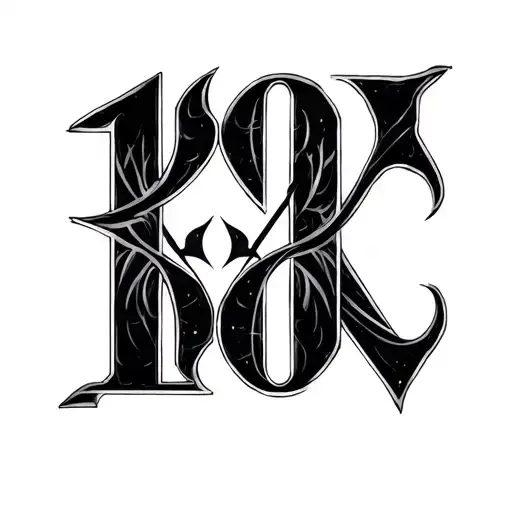 1991 Roman Numerals tattoo design idea