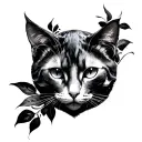 Cataleya tattoo design idea