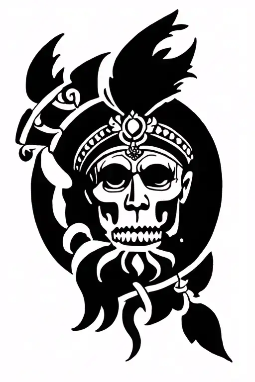 KARNA tattoo design idea