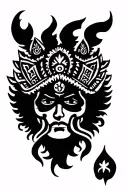 KARNA tattoo design idea