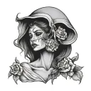 grief tattoo design idea