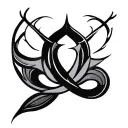 Neda Symbol tattoo design idea