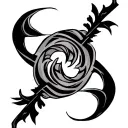 Neda Symbol tattoo design idea