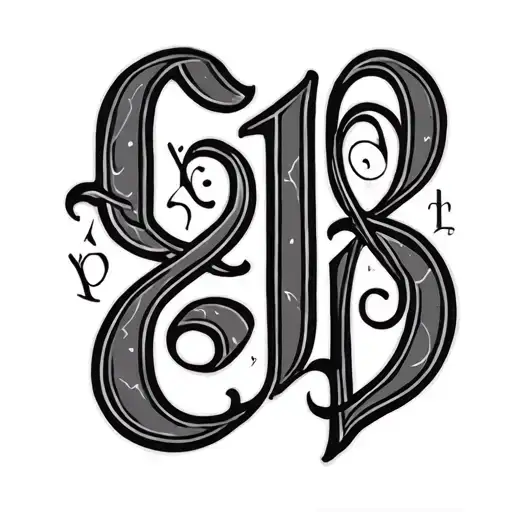 Two Word Ambigram Generator tattoo design idea