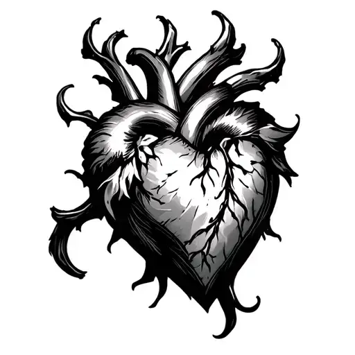 stone cold with a heart of gold  tattoo design idea