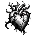 stone cold with a heart of gold  tattoo design idea