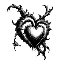 stone cold with a heart of gold  tattoo design idea