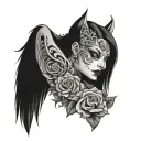 unlovable tattoo design idea