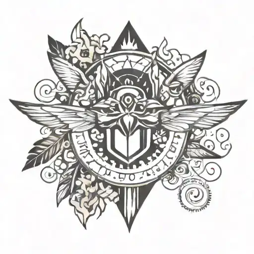 Fun and energetic style person that sometime need love and warm it from the loved one love to engage explore adventure,  tattoo design idea