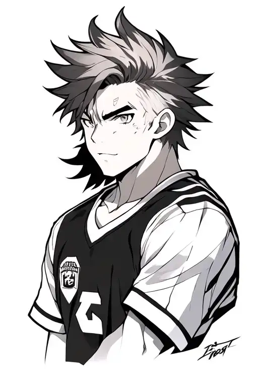 Inazuma eleven byron Love y Shawn frost tattoo design idea