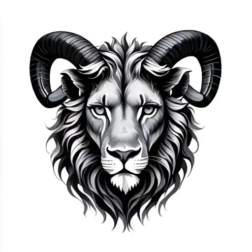 gemini aries leo zodiac sign tattoo design idea