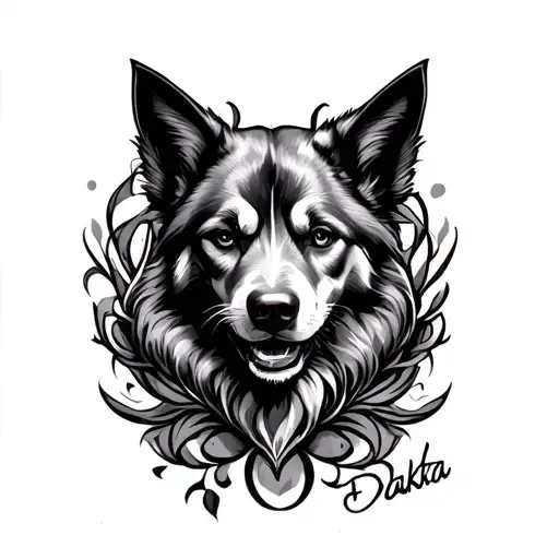 Dakota tattoo design idea