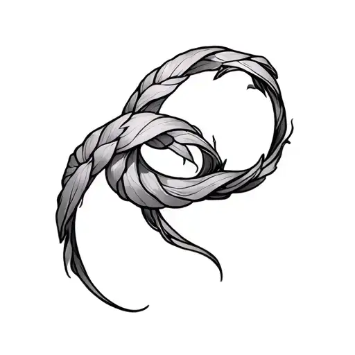 representation of trust and strength inspired tattoo design idea