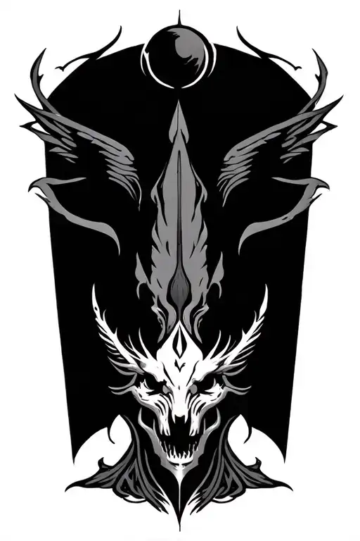 Solo leveling igris  tattoo design idea