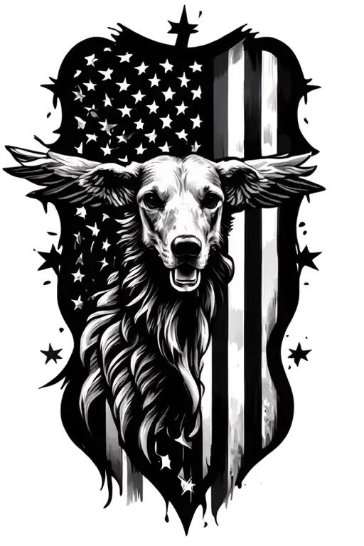 PATRIOTIC ARM TATOO FOR GRAPHIC DESIGNER tattoo design idea