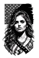 PATRIOTIC ARM TATOO FOR GRAPHIC DESIGNER tattoo design idea