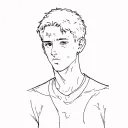 Depict my life story. Starting happy, popular and a star athlete to struggling with mental health to being a father of t tattoo design idea