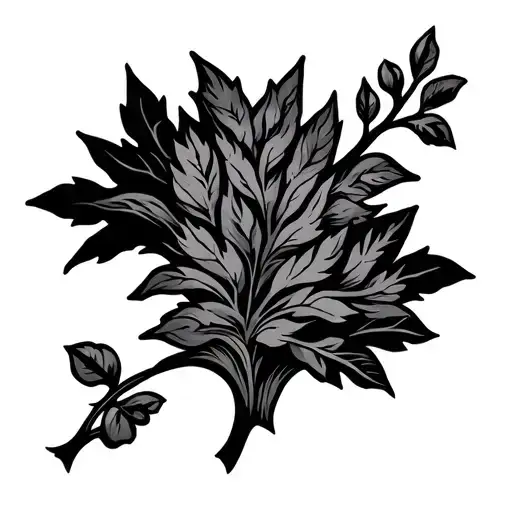 treaty oak revival tattoo design idea