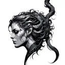 Dullahan tattoo design idea