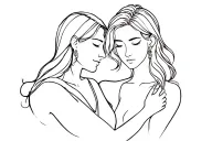 couple tattoo tattoo design idea