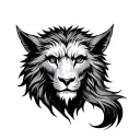 narnia simple tattoo design idea