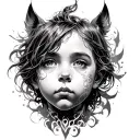 Golden Child tattoo design idea