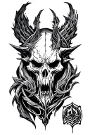 the elder scrolls video game tattoo design idea