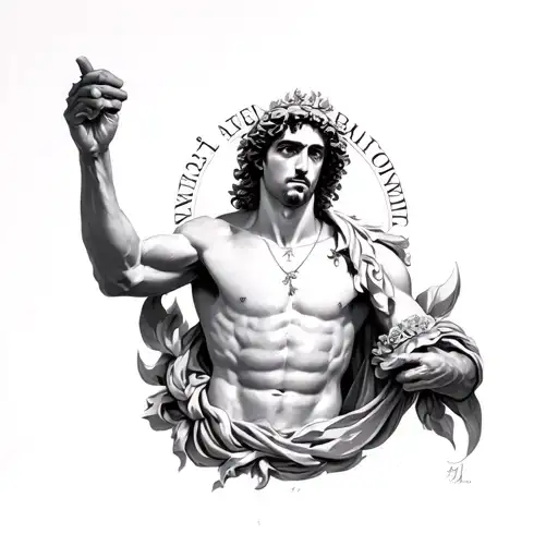 St Sebastian tattoo design idea