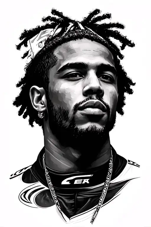 Lewis Hamilton tattoo design idea