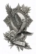 Psalm 91 tattoo design idea