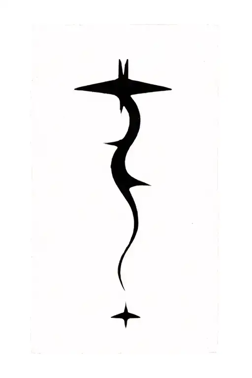 spirling aeroplane tattoo design idea