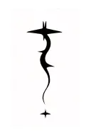 spirling aeroplane tattoo design idea