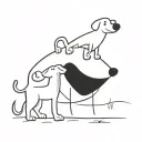 dog lover tattoo design idea