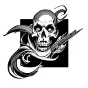 Risk Taker tattoo design idea