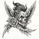 suicide boys tattoo design idea